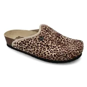 Grubin Caki ženska klompa pliš classic leopard 38 ( A066020 )