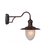 Lucide 11871/01/30 - Zunanja stenska svetilka ARUBA 1xE27/24W/230V IP44
