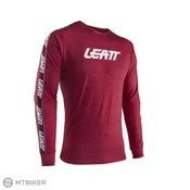 Leatt Premium majica s kratkimi rokavi, rubin (M)