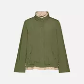 Green Womens Geox Maryemy Jacket - Womens