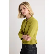 Trendyol Pletena jopa svetlo zelena