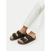 Birkenstock Natikači Arizona Shearling 1020528 Rjava