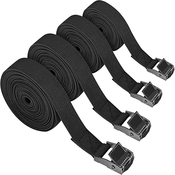 INF Paket 4 napenjalnih trakov Black, (21247217)