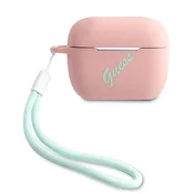 Guess Etui Guess Silicone Vintage za AirPods Pro - roza-zeleno