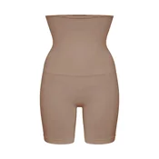 cfab Hlače za oblikovanje High Waisted Shaping Shorts karamel