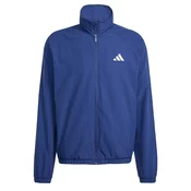 ADIDAS SPORTSWEAR Športna jakna Essential temno modra/bela