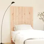 Vidaxl vidaXL Vzglavje postelje 95,5x3x110 cm masivni borov les