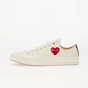 Sneakers Converse x Comme des Garçons PLAY Chuck 70 OX Milk/ Black/ Red EUR 45