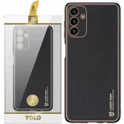 Dux Ducis Yolo ovitek iz eko usnja za Samsung Galaxy A13 5G, črn