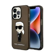 Karl Lagerfeld Etui Karl Lagerfeld Ikonik Karl za iPhone 14 Pro Max - črno