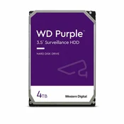 WD PURPLE 4TB SATA3, 6Gb/s, 256MB