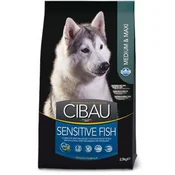 CIBAU Suva hrana za pse Fish Med&Maxi Sensitive, 2.5kg