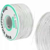 Rosfix Kynar Elektronski Kabel AWG 30 – Bel, 0,25 mm, 200 m, PVC Izolacija, 300 v | od -60 °C do 105 °C