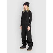 Volcom Creston 3D Stretch Bib ženske hlače black