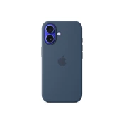 APPLE Maska za mobilni telefon iPhone 16, Sa MagSafe tehnologijom, Teget