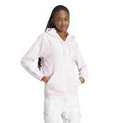 Adidas W 3S FT FZ R HD, ženska majica, roza IL3418