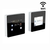 MYSUN Termostat Touchscreen TFT WiFi, črn