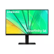 Monitor Samsung 68,6 cm (27,0) S24D600EAU 2560x1440 100Hz IPS 5ms HDMI DisplayPort 3xUSB3.2 Pivot  sRGB99% HDR10 ViewFinity S6