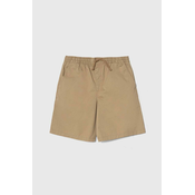 Otroške kratke hlače Vans RANGE ELASTIC WAIST SHORT II BOYS rjava barva