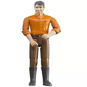 Figura covek, braon jeans Bruder 600075