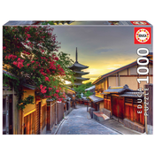 Puzzle Yasaka Pagoda Kyoto Japan Educa 1000 dijelova i Fix ljepilo od 11 godina