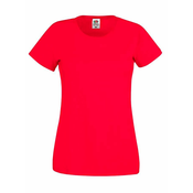 Lady fit Red T-shirt Original Fruit of the Loom