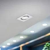BRUMBERG vgradno reflektorsko svetilo IP65 kotno preklopno krom - Hodnik - Sodobni - sijajni krom - Kovina