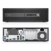 HP Refabrikovani desktop racunar 800 G2 SFF, i5-6500, 8GB, 256GB, 1xVGA, 2xDP, Win 8 Pro