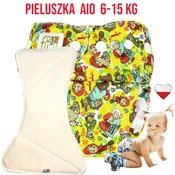 shumee NappiMe AIO žep za večkratno uporabo iz bambusa Rdeča kapica