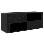 Vidaxl TV omarica Črna Orehovina 100 x 35 x 40 cm Konstruiran les