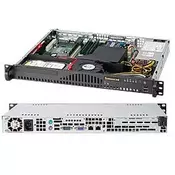 Supermicro SC512-203B Rack Crno 200 W