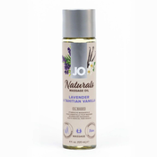 System JO – Masažno olje Naturals – Lavander & Vanilla, 120 ml