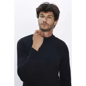 TUDORS Muška rolka Basingwa, Slim fit, Crna