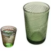 shumee KOZAREC ZA VODO, PIJAČE, SOK 300 ml, VZOREC LESENIH REZIN, ARBRE ZELENA
