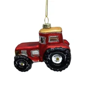 Homestar Božični okrasek JOY TRAKTOR 9 cm steklo