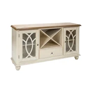 Homestar Komoda LILY 152x46x84 cm, starinsko bela