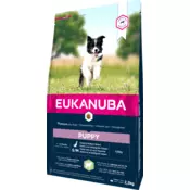 Eukanuba Hrana za pse puppy&junior small&medium rich, lamb & rice 2,5 kg