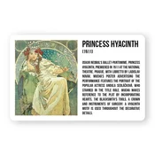 Magnet Alfons Mucha - Princesa
