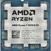 AMD Ryzen 7 9850X3D tray