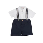 Chicco Komplet temno modra/bela