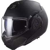 LS2 FF906 Advant Noir-06 preklopna motociklisticka kaciga crna - II. kvaliteta
