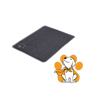 TRIXIE Podmetac za toalet za macke Litter Tray Mat 37x45cm sivi