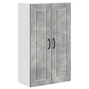 Vidaxl Omarica na steni PORTO Betonsko siva 60 x 31 x 100 cm