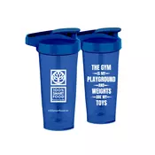 100% SMART SHAKER 600ML - BLUE