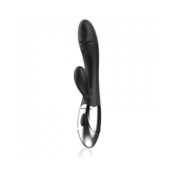 Rabbit vibrator Black&Silver Kaleb