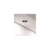 Eglo 902243 - LED ugradni spot BARRANCO 1xGU10/4,5W/230V crna