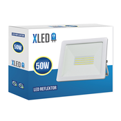 XLED Xled 50w white LED reflektor 6500K,4000Lm,IP65,AC220-240V,Beli