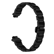 INF Eleganten pašček iz nerjavečega jekla, združljiv s Fitbit Inspire/Inspire 2/HR Black, (5000114017)