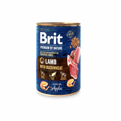 Brit Premium by Nature 6 x 400 g - Jagnjetina z ajdo