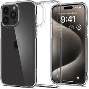 Spigen Ultra Hybrid, crystal clear - iPhone 15 Pro Max (ACS06565)